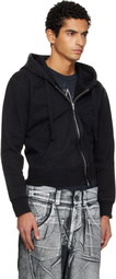 VAQUERA Black Twisted Hoodie