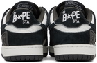 BAPE Black & White SK8 STA #3 M1 Sneakers