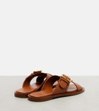Chloé Nil leather slides