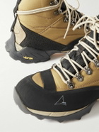 ROA - Andreas Strap Rubber-Trimmed Ripstop Boots - Brown