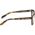 Off-White Brown Style 8I Glasses