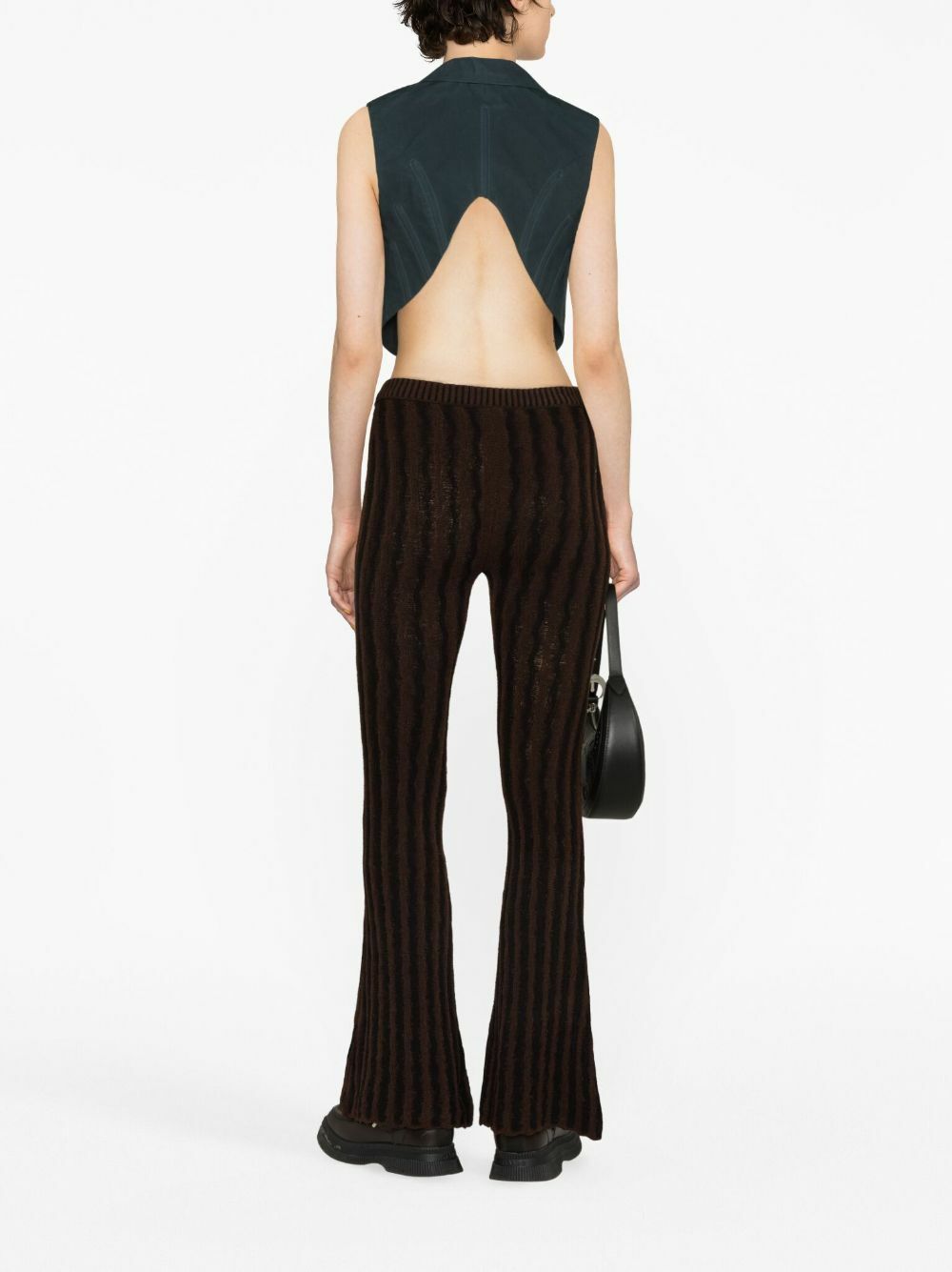 Sinead O'Dwyer Blue Cotton Drill Waistcoat