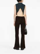 Sinead O'Dwyer Blue Cotton Drill Waistcoat