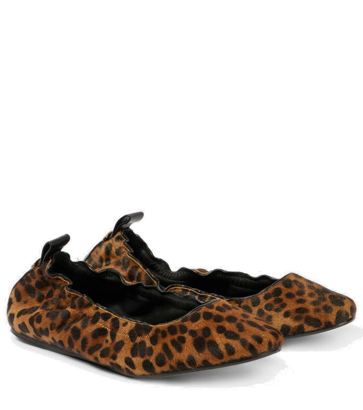 Photo: Isabel Marant Belna calf hair ballet flats