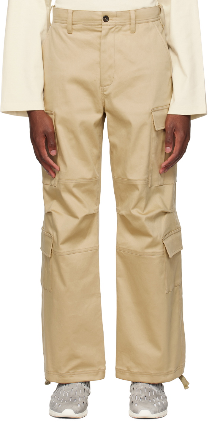 Kijun Beige Woody Cargo Pants Kijun