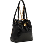 BALMAIN Black Pulse Calfskin Leather Backpack