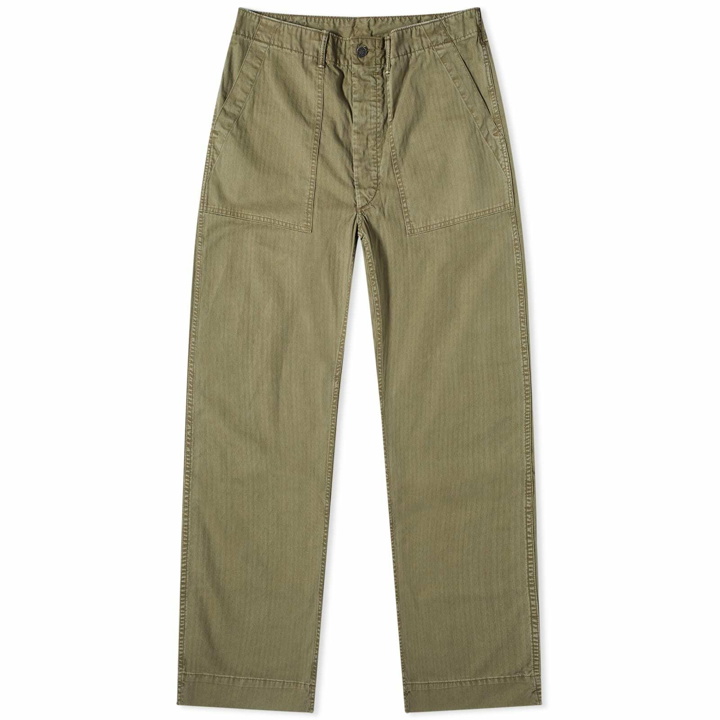 Photo: RRL Men's Army Utility Pant in Brewster Green