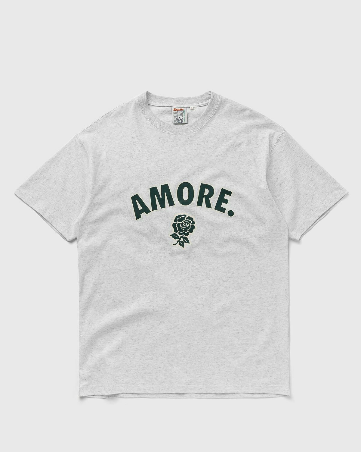 Bstn Brand Amore Tee Grey Shortsleeves