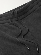 Moncler - Tapered Shell-Trimmed Polartec Fleece Sweatpants - Black