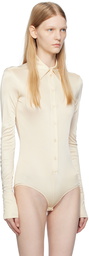 Sportmax Beige Pera Bodysuit