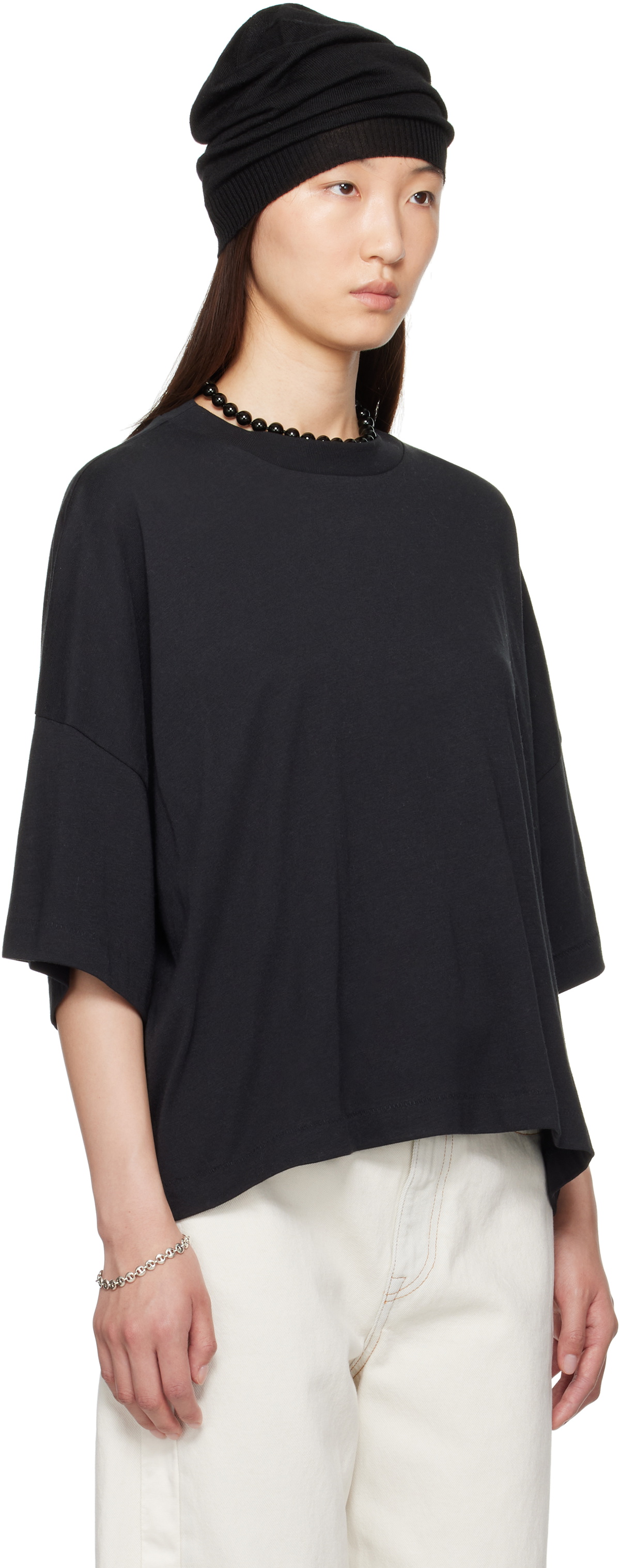 Fear of God ESSENTIALS Black Boxy T-shirt