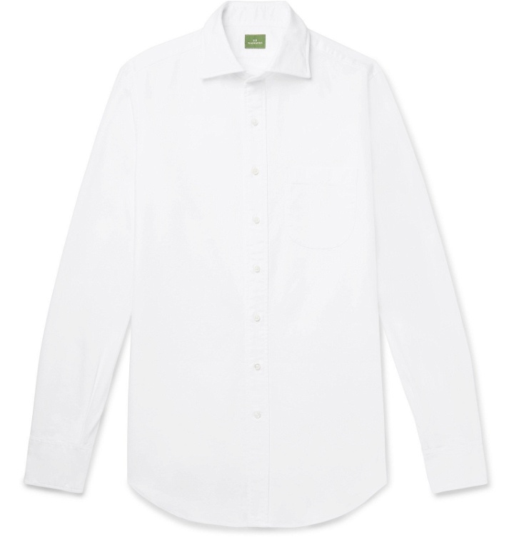 Photo: Sid Mashburn - Slim-Fit Cotton Oxford Shirt - White