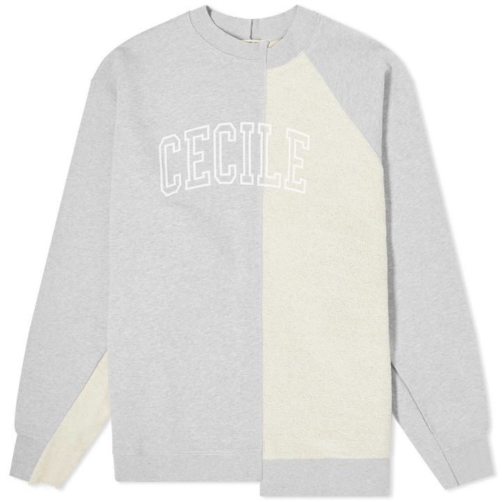 Photo: Être Cécile Varsity Deconstructed Crew Sweat