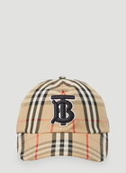 Burberry - TB Monogram Baseball Cap in Beige