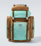 Prada Large Re-Nylon and Saffiano leather backpack