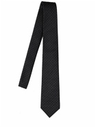 GUCCI - 7cm Ginny Silk & Wool Tie