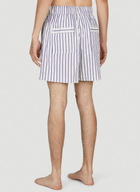 Tekla Lido Stripe Sleep Shorts