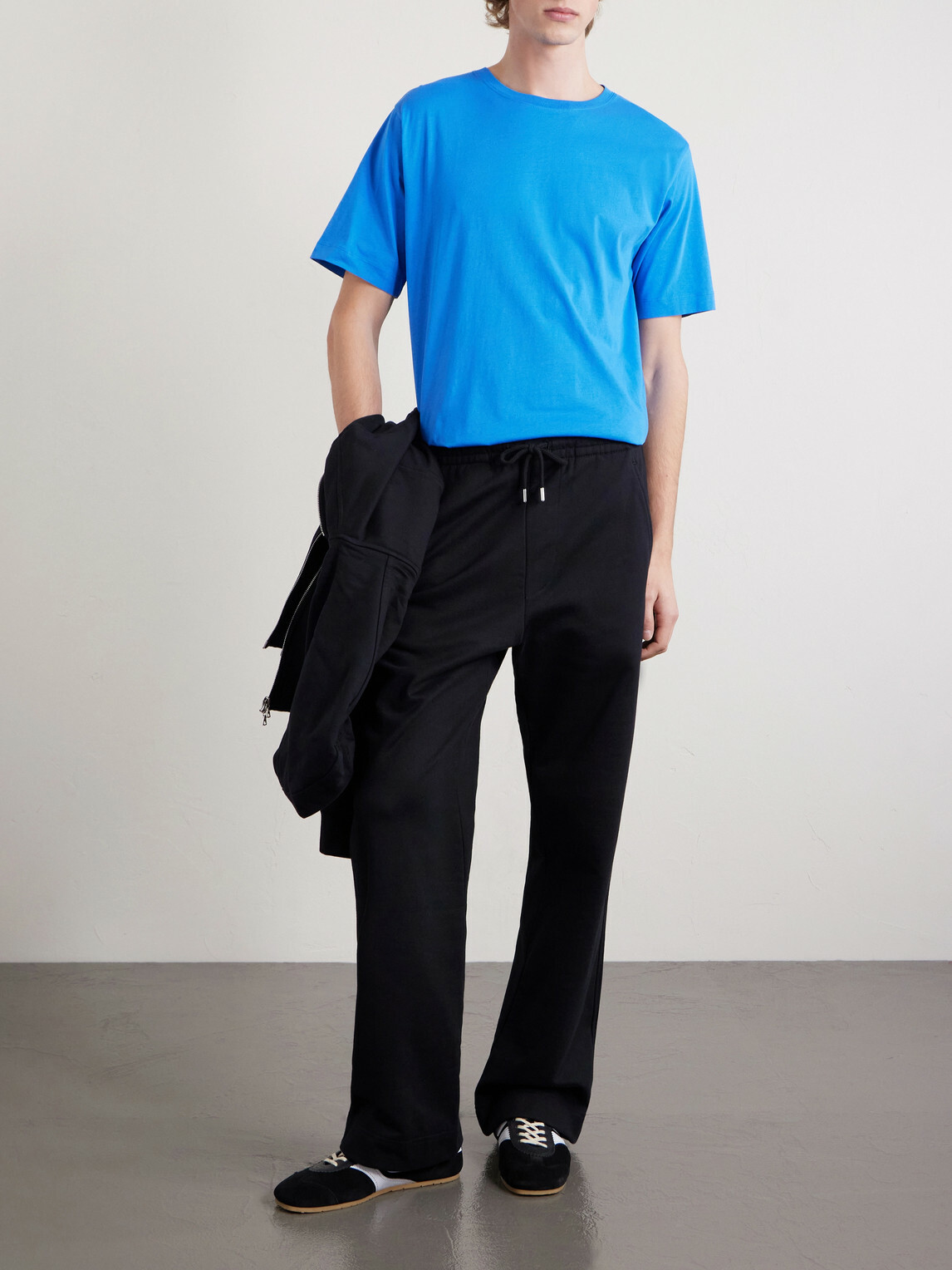 Dries Van Noten - Cotton-Jersey T-Shirt - Blue