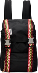 Lanvin Black Nano Curb Backpack
