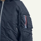 Peachy Den Women's The Penny Flight Jacket in Navy