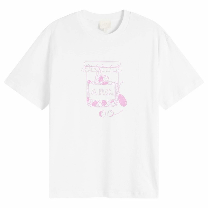 Photo: A.P.C. Men's Capers T-Shirt in White
