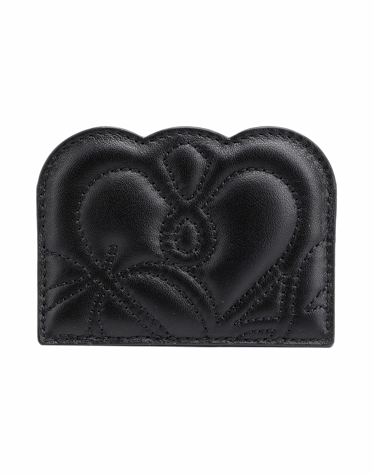 Mcqueen Womens Cardholder in Black