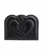 Mcqueen Womens Cardholder in Black