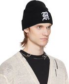 R13 Black 'R13' Beanie