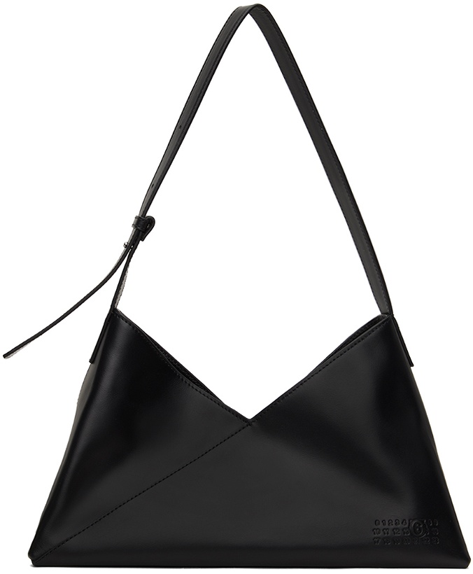 Photo: MM6 Maison Margiela Black Triangle 6 Shoulder Bag