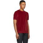 Givenchy Red Velvet 4G Slim Fit T-Shirt