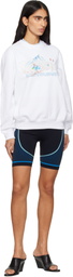 Casablanca White Ski Sweatshirt