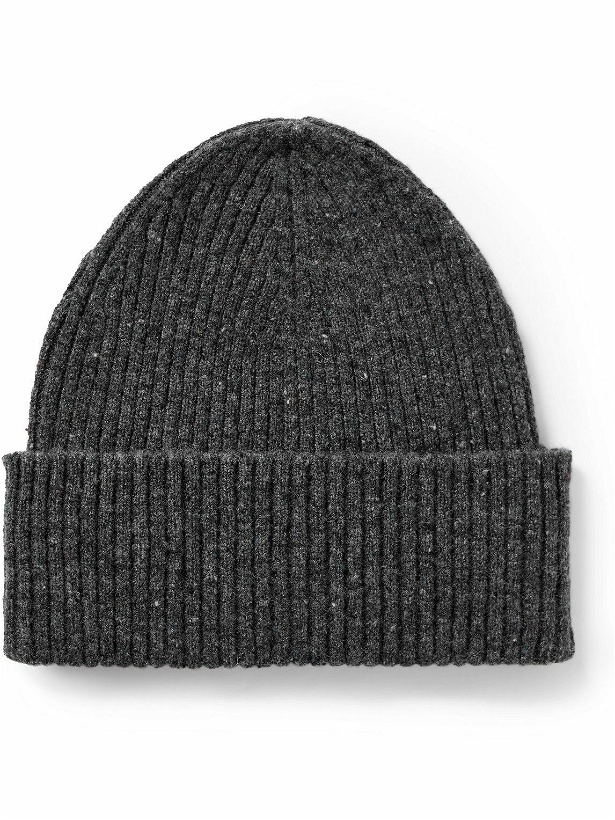 Photo: Norse Projects - Ribbed Donegal Wool Beanie