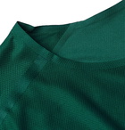 On - Performance-T Stretch-Jersey and Mesh T-Shirt - Green