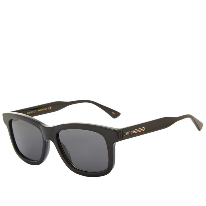 Photo: Gucci Rectangular Frame Acetate Sunglasses