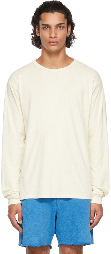 Photo: Les Tien Off-White Classic Long Sleeve T-Shirt