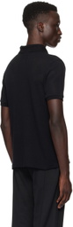Courrèges Black AC Polo