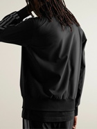 Y-3 - Striped Wool-Blend Track Jacket - Black