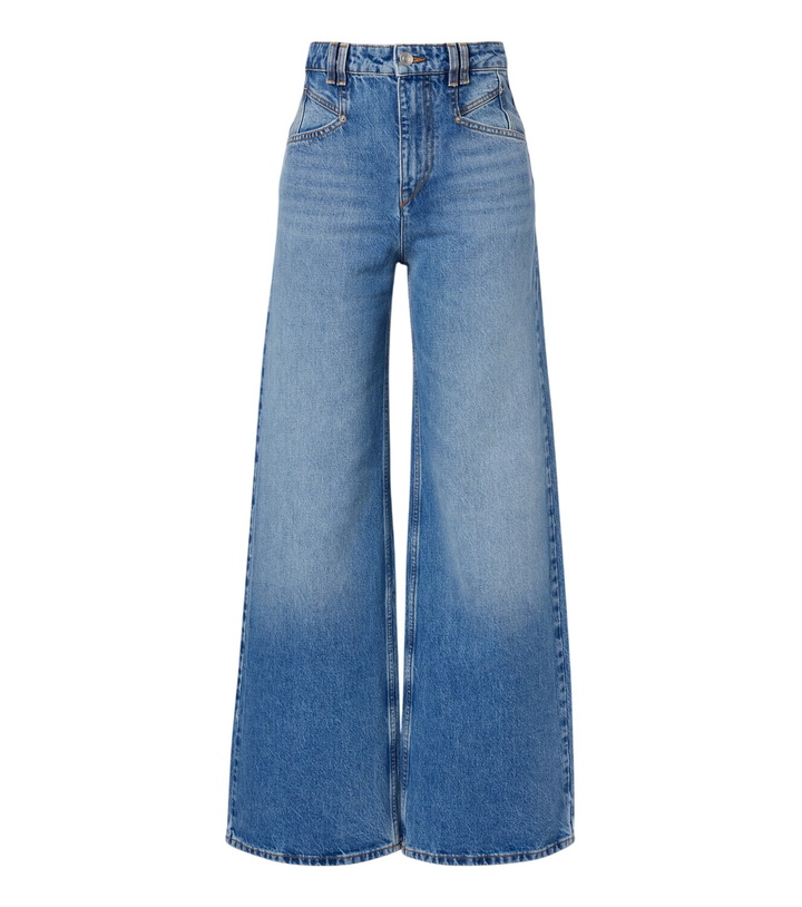 Photo: Isabel Marant Lemony wide-leg jeans