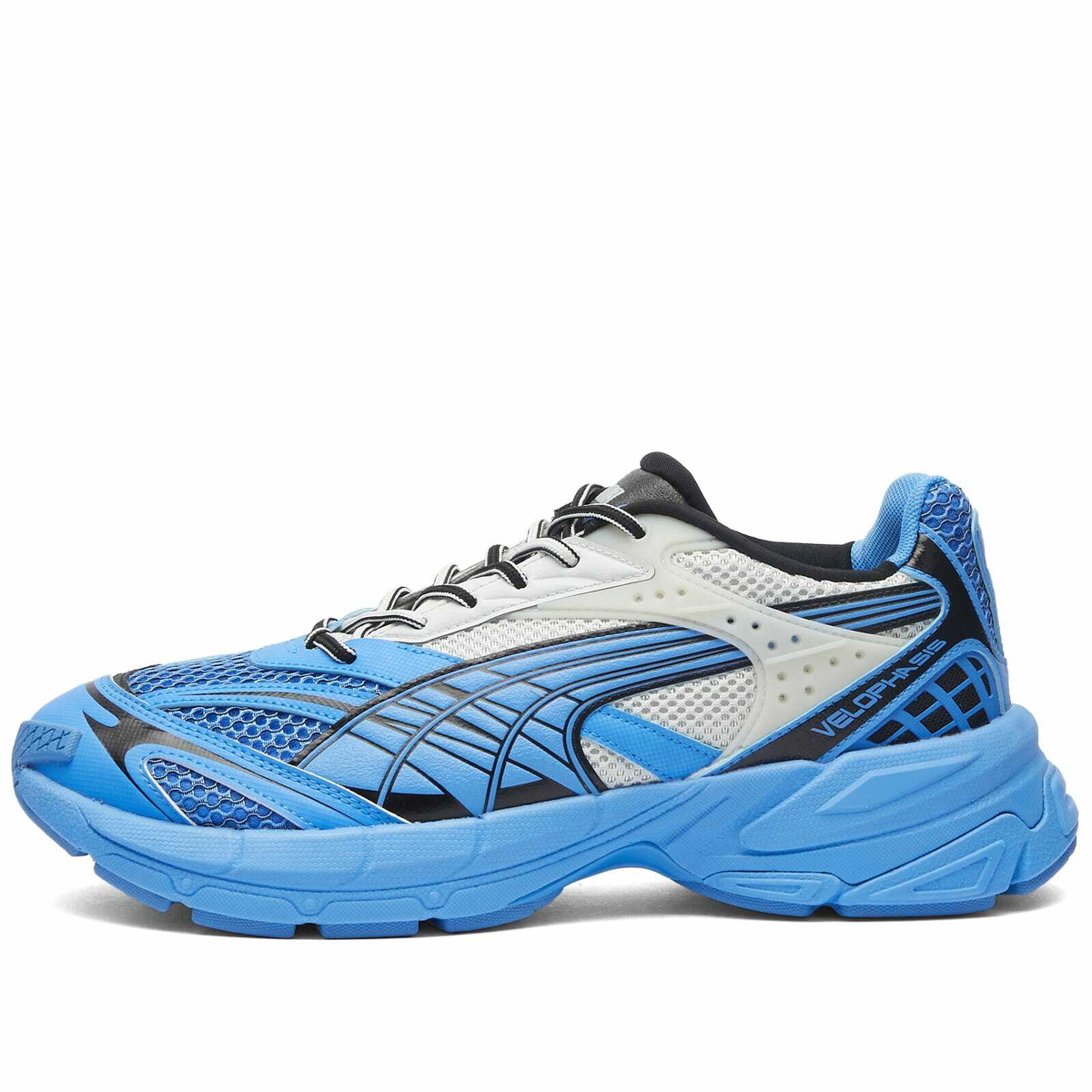 Puma Men's Velophasis Factory Sneakers in Dusky Blue/Black Puma