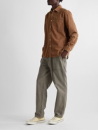 Portuguese Flannel - Lobo Cotton-Corduroy Shirt - Brown