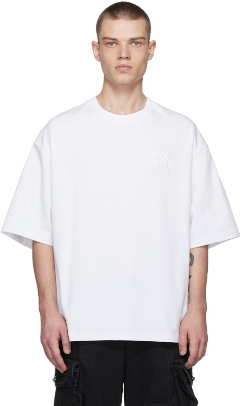 Photo: We11done White Simple Logo T-Shirt