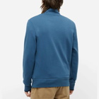 Fred Perry Authentic Men's Half Zip Sweat in Midnight Blue