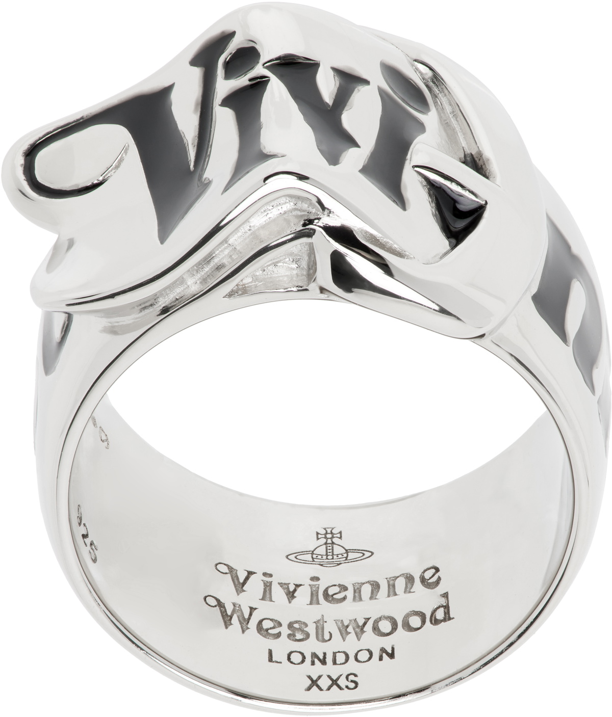 Vivienne Westwood - Orb embellished leather belt Vivienne