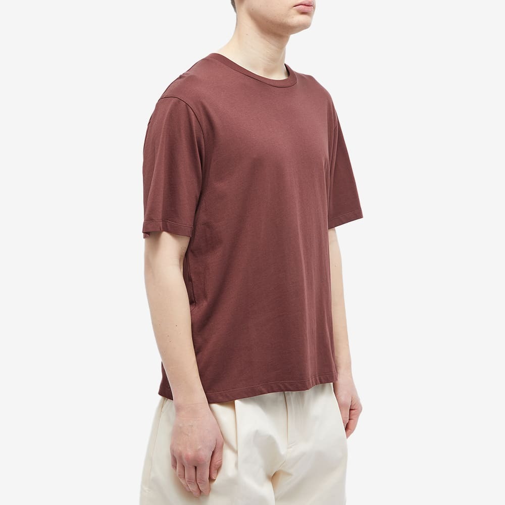 Studio Nicholson Men's Bric T-Shirt in Chestnut Studio Nicholson