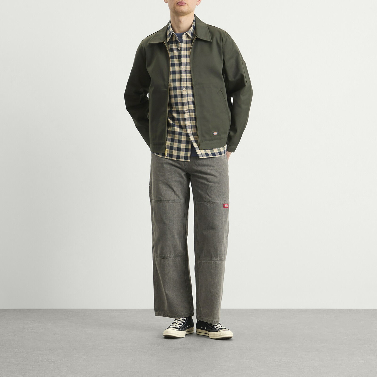 Dickies Men's Unlined Eisenhower Jacket in Olive Green