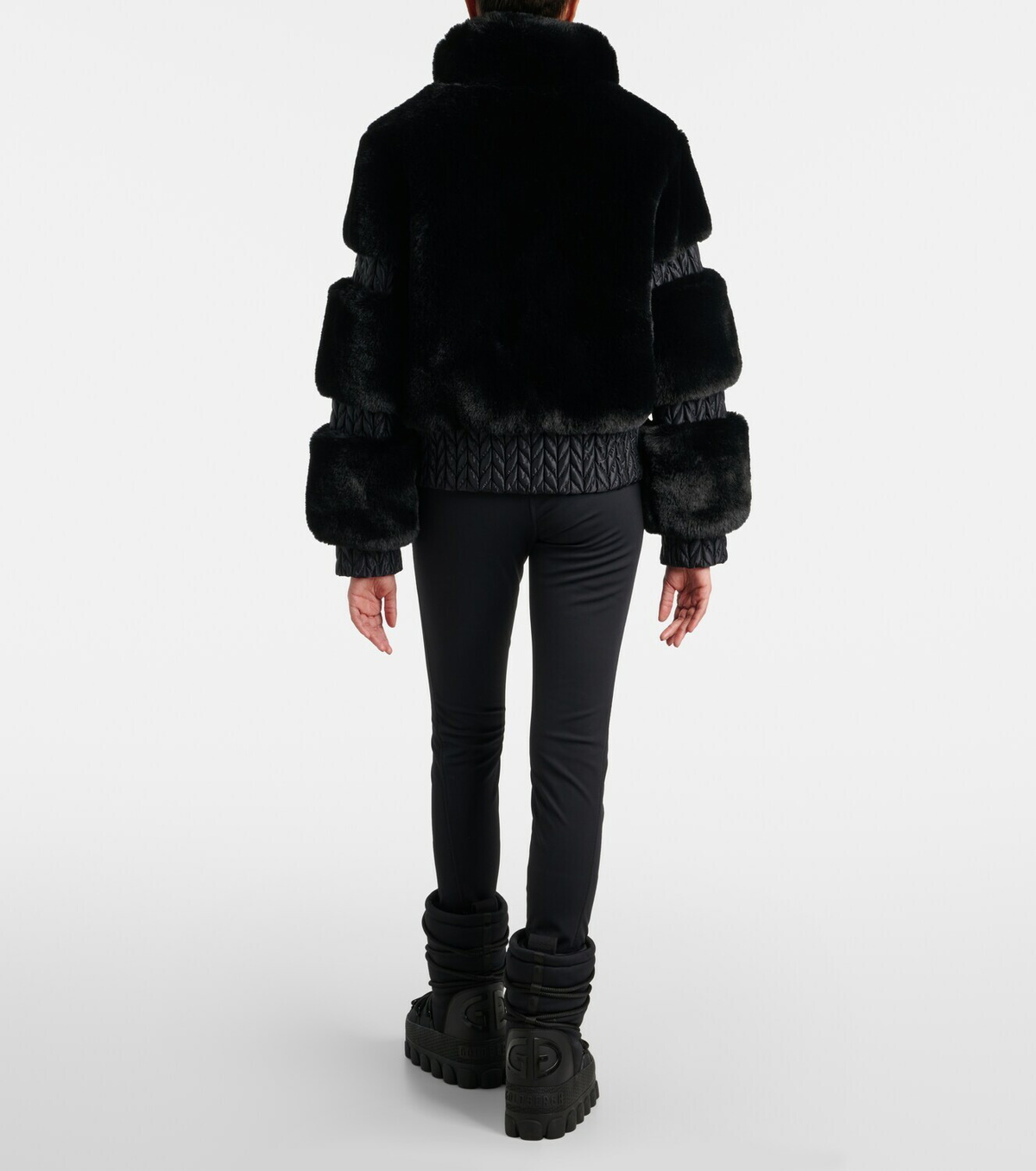 Goldbergh Furry faux fur ski jacket