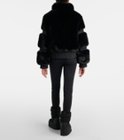 Goldbergh Furry faux fur ski jacket