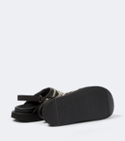 Rick Owens Megalace leather mules