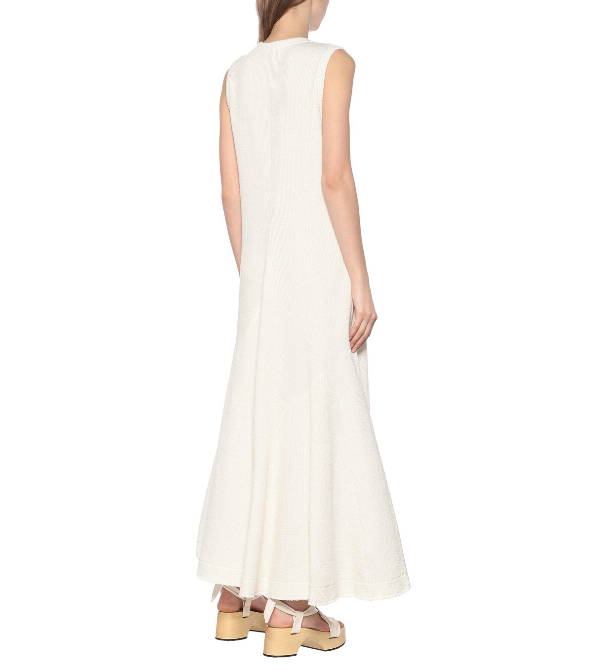 Jil Sander - Asymmetric linen-blend maxi dress Jil Sander