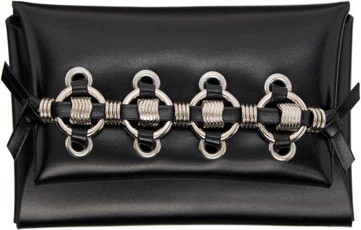 Photo: Toga Pulla Black Ring Metal Wallet
